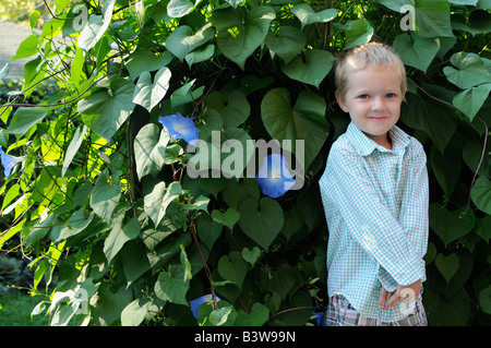 happy boy big smile, life is good Stock Photo