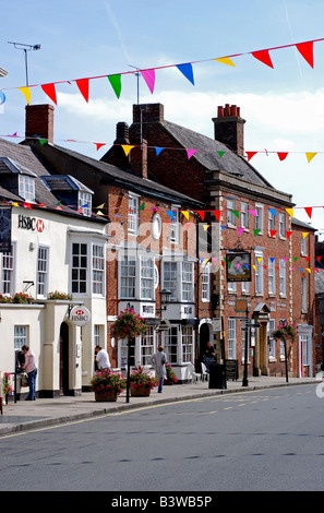 High Street, Shipston-on-Stour, Warwickshire, England, UK Stock Photo