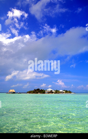 Cayo Espanto Resort, Belize Stock Photo