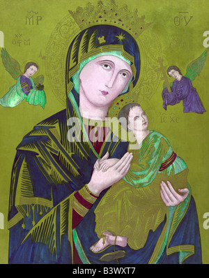 S. Maria de Perpetuo Succursu Stock Photo