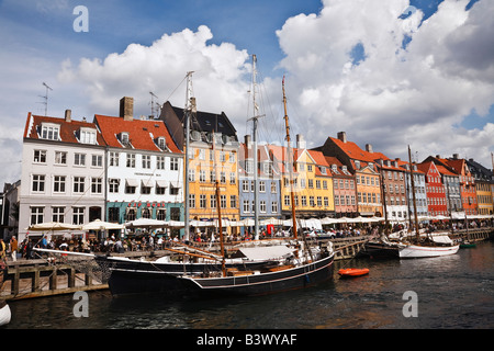 Nyhavn, Copenhagen, Denmark Stock Photo