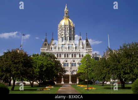 State Capitol Building Hartford Connecticut Stock Photo