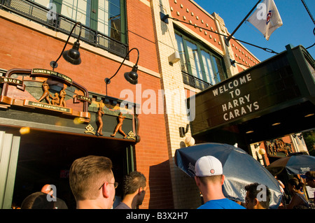 Sportscaster Harry Caray Announcing Metal Print by Bettmann