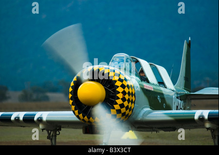 Yakovlev Yak-52 Soviet primary trainer aircraft Stock Photo