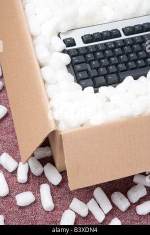 Computer Keyboard Package Keyboard in office Stock Photo - Alamy