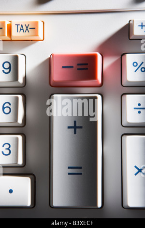 Close-Up Of Calculator Stock Photo