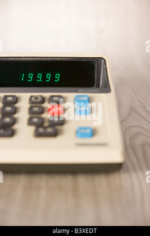 Outdated Calculator Stock Photo