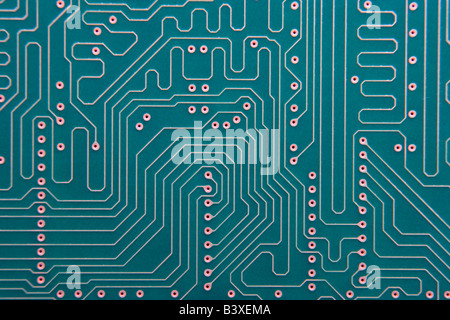 Close-Up Of Circuit Board Stock Photo