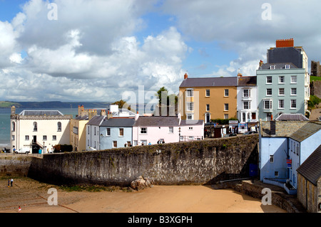 Tenby Harbour Pembrokeshire West Wales Stock Photo