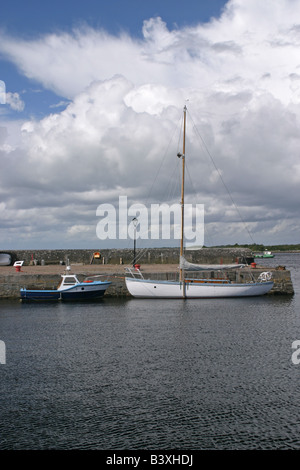 Kinvarra Harbour Co Clare Ireland Stock Photo