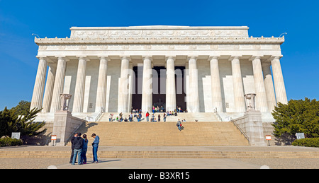 Lincoln Memorial Washington DC High resolution panorama Stock Photo