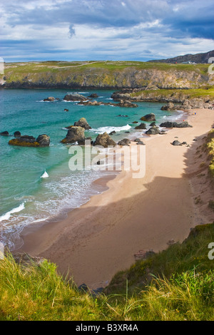 The beach and coast at Sango Bay Durness Sutherland, Scotland Great Britain UK 2008 Stock Photo