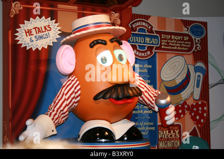 Mr Potato Head, Toy Story Mania, Hollywood Studios, Walt Disney World Stock Photo
