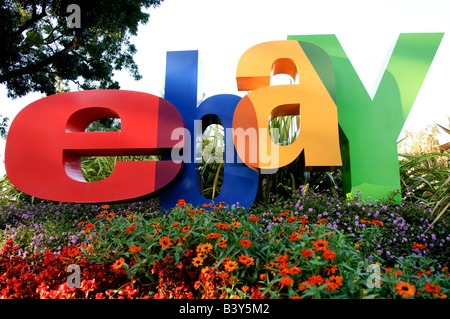 eBay Inc Headquarters on Hamilton Ave San Jose eBay Stock Photo