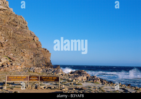South Africa, Cape Peninsula, Cape of Good Hope Nature Reserve. Cape of Good Hope  Rocks Stock Photo