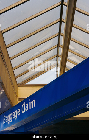 North America, USA, Georgia, Atlanta. A sign at Hartfield-Jackson Atlanta International Airport. Stock Photo