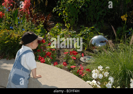 Lena Meijer Children's Garden, Frederik Meijer Gardens,Grand Rapids, Michigan (PR) (MR) Stock Photo