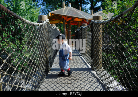 Lena Meijer Children's Garden, Frederik Meijer Gardens,Grand Rapids, Michigan (PR) (MR) Stock Photo