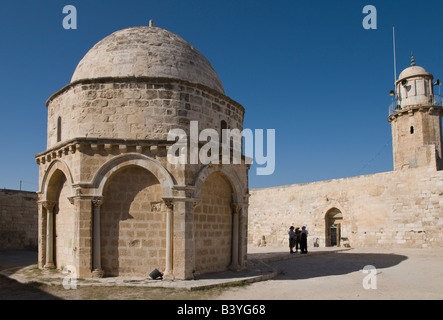 Israel Jerusalem Mount of Olives The chapel of the ascension Stock Photo