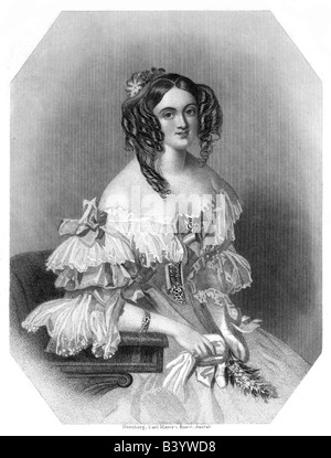 Empress Eugenie, or Eugenie de Montijo, Wife of Napoleon III, Engraving ...