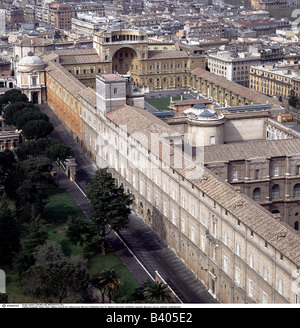 geography / travel, Italy, Rome, Vatican, Vatican museums & library, overview, , Stock Photo
