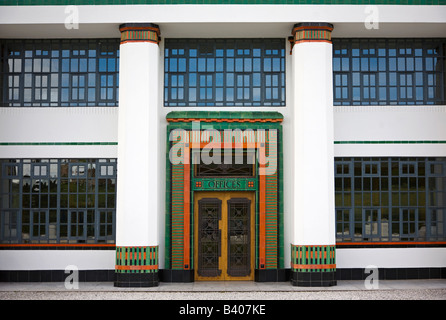 India of Inchinnan office building art deco style near Glasgow Scotland Stock Photo