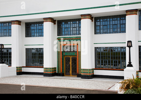 India of Inchinnan office building art deco style near Glasgow Scotland Stock Photo