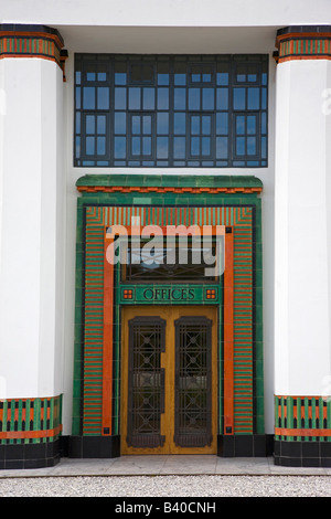 India of Inchinnan office building art deco style near Glasgow Scotland Stock Photo