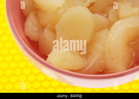 Grapefruit Segments Stock Photo