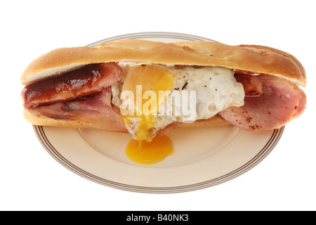 Bacon Egg Sausage Roll Stock Photo