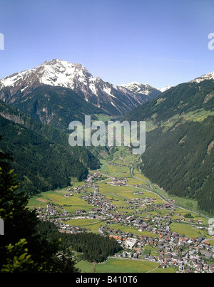 geography / travel, Austria, Tyrol, Zillertal, Mayerhofen, view of place, Stock Photo