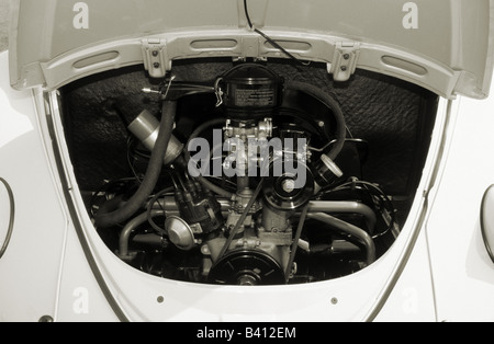 Volkswagen Beetle 1200. 1192cc. car auto classic engine Stock Photo