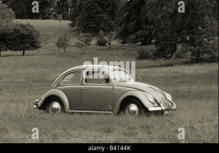 Volkswagen Beetle 1200 of 1955. car auto classic retro Stock Photo