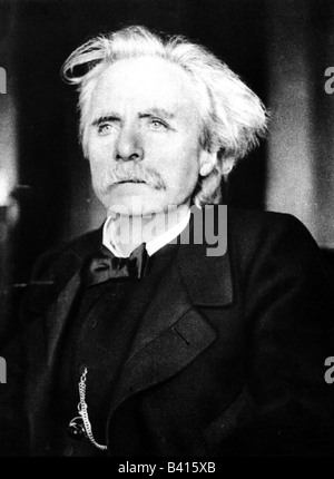 Grieg, Edvard, 15.6.1843 - 4.9.1907, Norwegian composer, portrait, circa 1900, Stock Photo