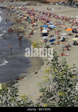 Beach at Meloneras Stock Photo