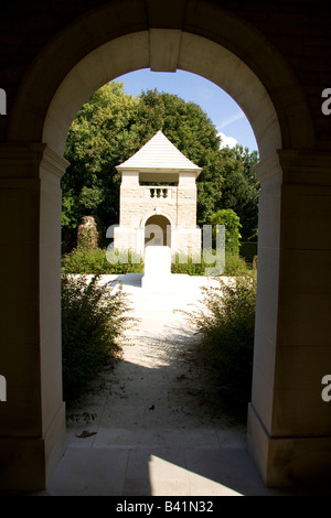 Canadian War Cemetry at Beny-sur-mer Stock Photo