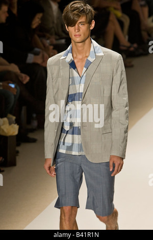 Perry Ellis presents Spring &  Summer 2009 Mens ready to wear collectio Stock Photo