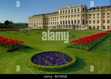 Schoenbrunn Palace Vienna Austria Europe Stock Photo