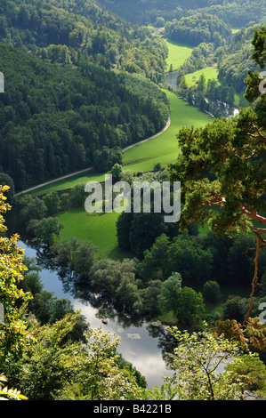 Donautal (Danube valley), Naturpark (nature reserve) Obere Donau, Schwäbische Alb, Donaubergland, Baden-Württemberg, Germany