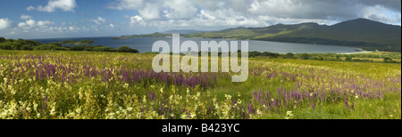 Isle of Jura, view from Ardfernal Stock Photo