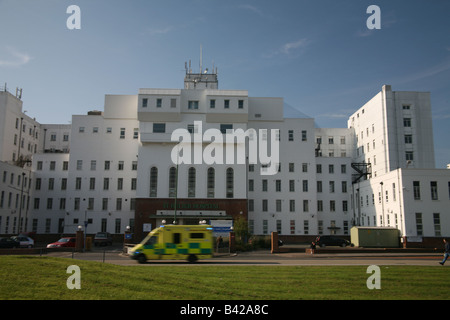 Front view of St. Helier Hospital Carshalton London Stock Photo