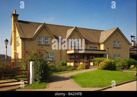 Wansford Station on the Nene Valley Railway Stock Photo