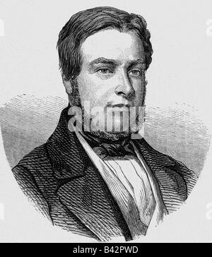 Portrait of Italian politician Count Camillo Benso di Cavour, PM of ...