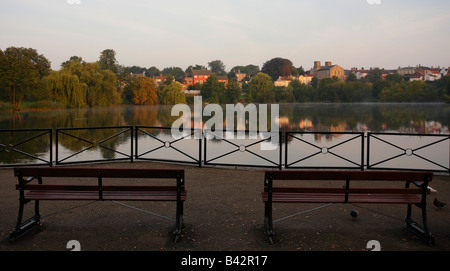 The Mere in Diss. Stock Photo