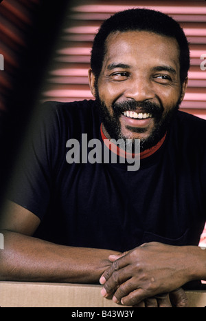 African American factory worker portrait Stock Photo