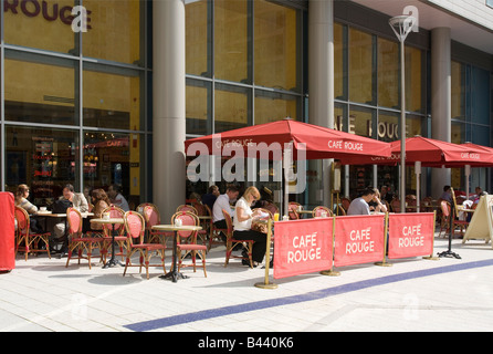 Cafe Rouge - thehub:mk  - Milton Keynes - Buckinghamshire Stock Photo