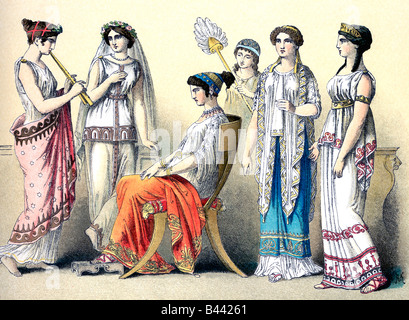 Ancient Greek Women Stock Photo - Alamy