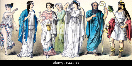 Ancient Greek Women Stock Photo - Alamy