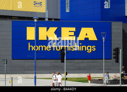 Ikea city centre store, Coventry, West Midlands, England, UK Stock Photo