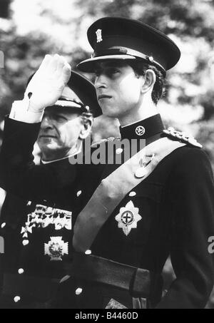 Prince Charles as the Colonel in Chief of the new Royal Regiment of Wales June 1969 Stock Photo